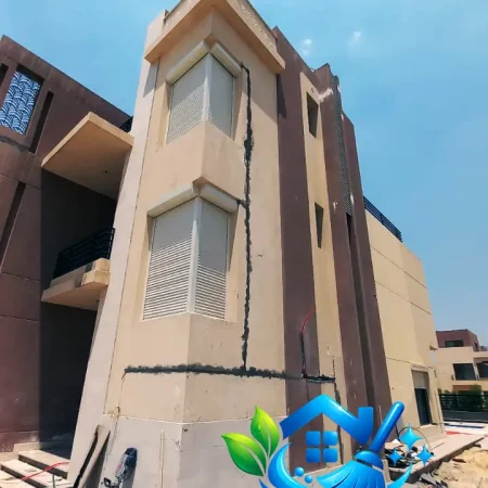 دهان الواجهات الخارجية للمباني - شركة دهان واجهات المباني
