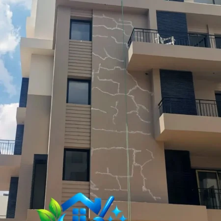 دهان الواجهات الخارجية - شركة دهان الواجهات